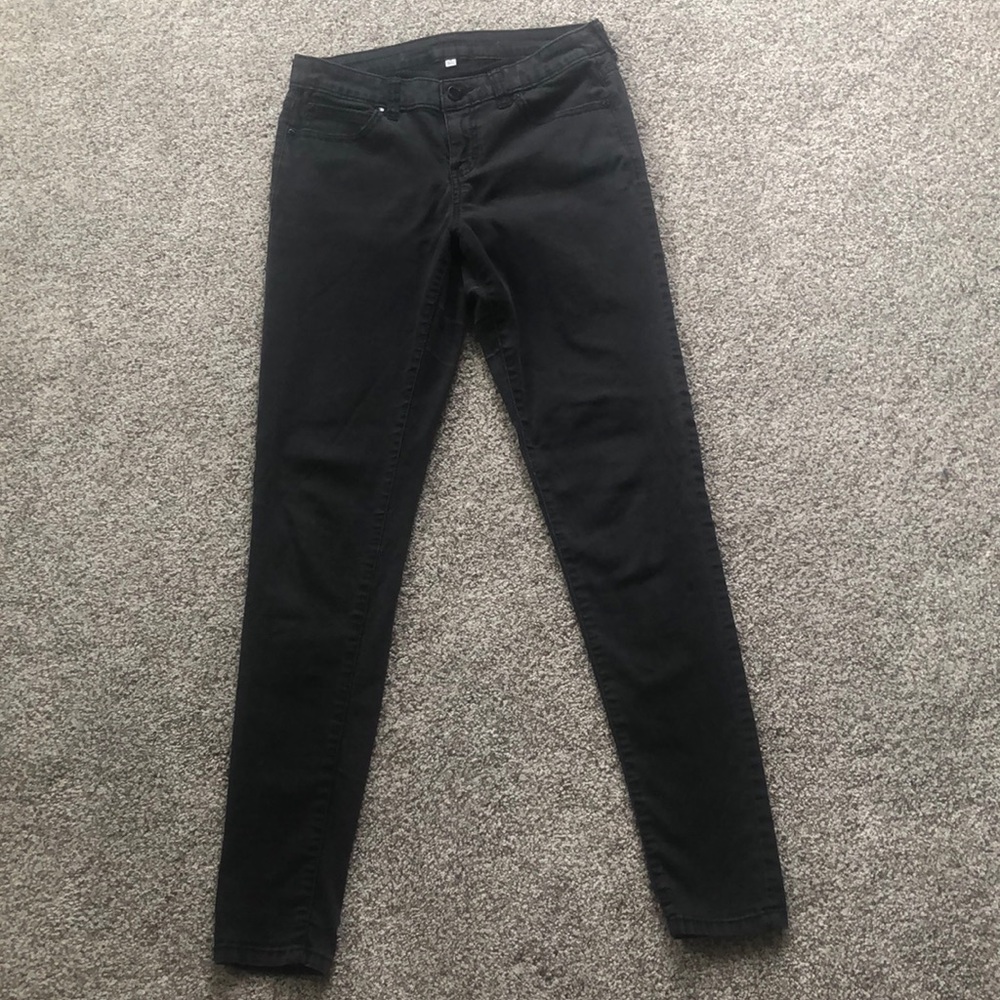 Jennifer Lopez Black Skinny Jeans